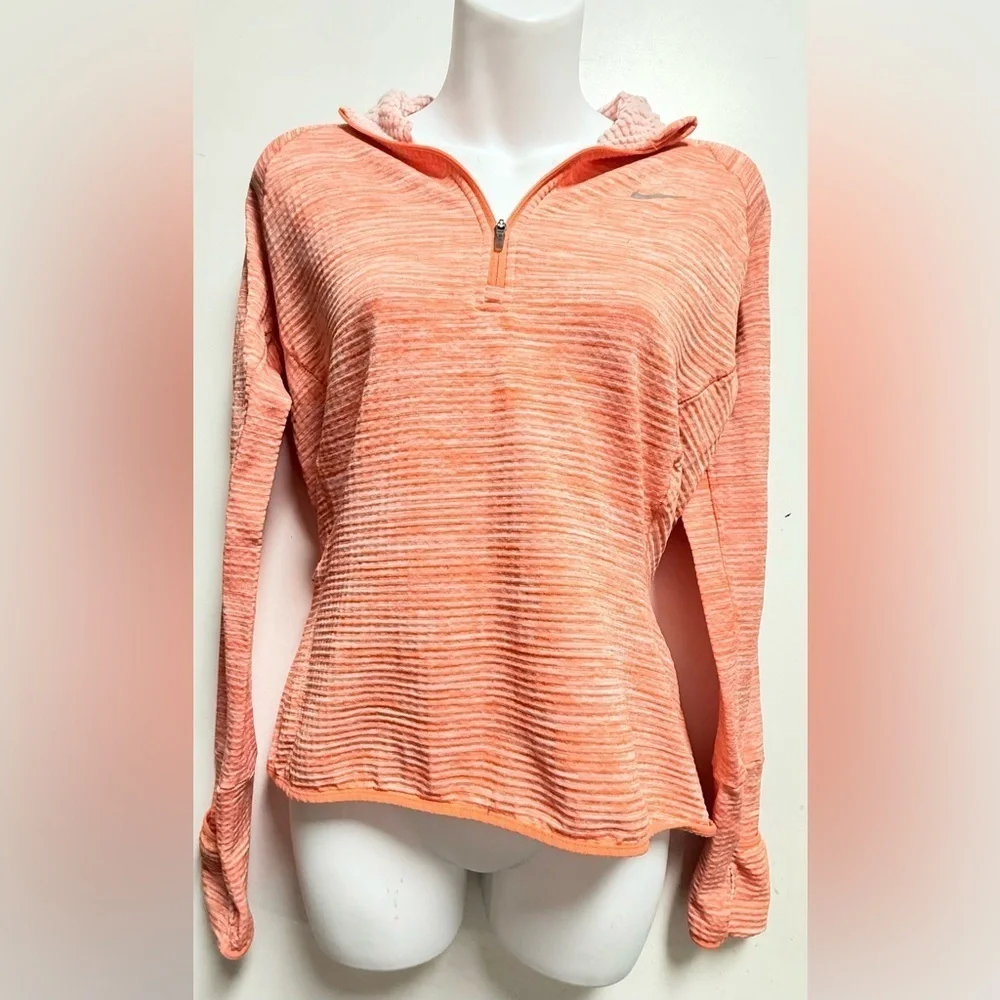 Nike Women's Coral Long Sleeve Top Size S